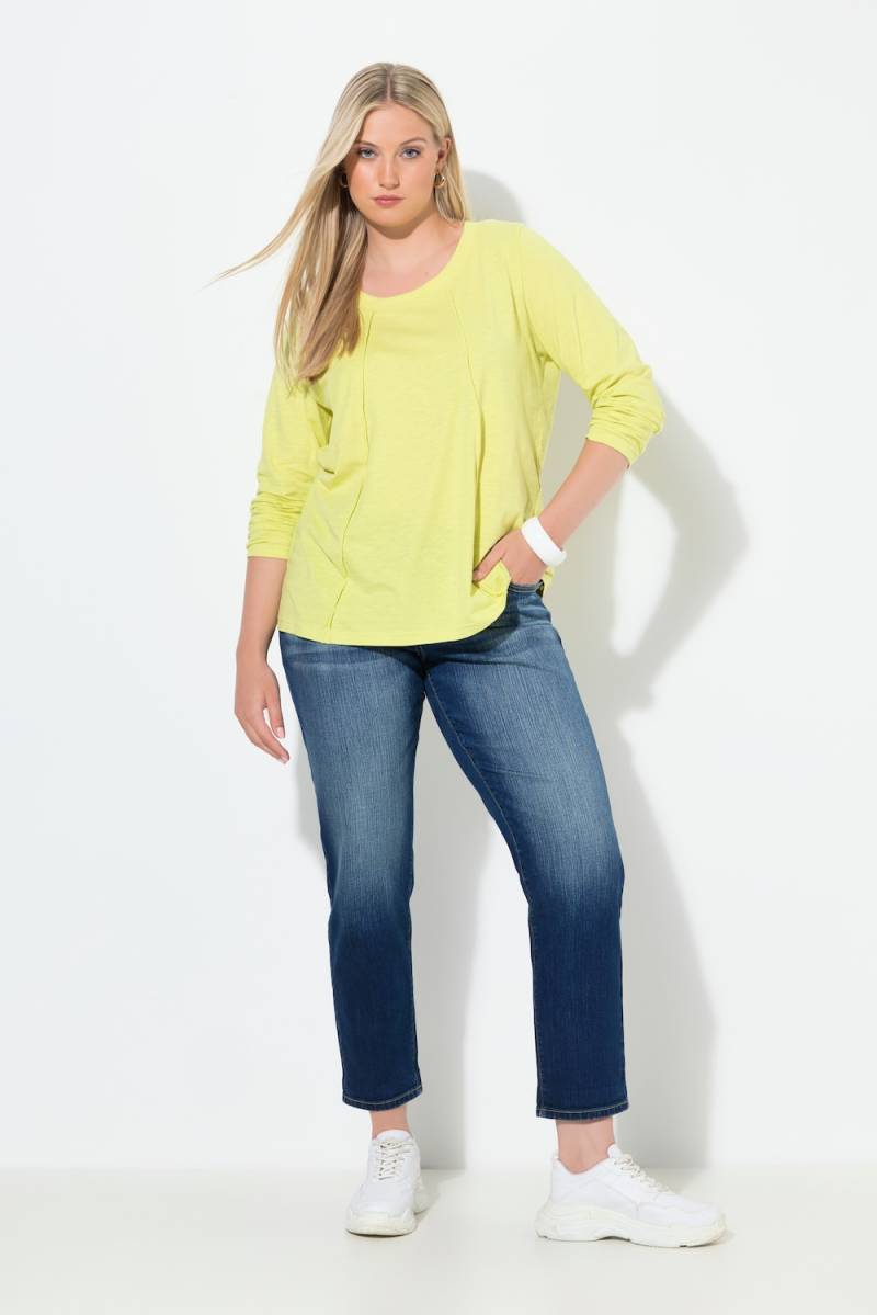 Große Größen Boyfriend-Jeans, Damen, blau, Größe: 124, Baumwolle, Ulla Popken von Ulla Popken