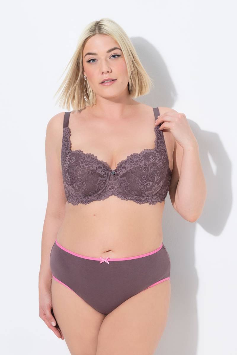 Große Größen Bügel-BH, Damen, braun, Größe: 95E, Synthetische Fasern/Elasthan, Ulla Popken Große Größen Bügel-BH, Damen, braun, Größe: 95E, Synthetische Fasern/Elasthan, Ulla Popken von Ulla Popken