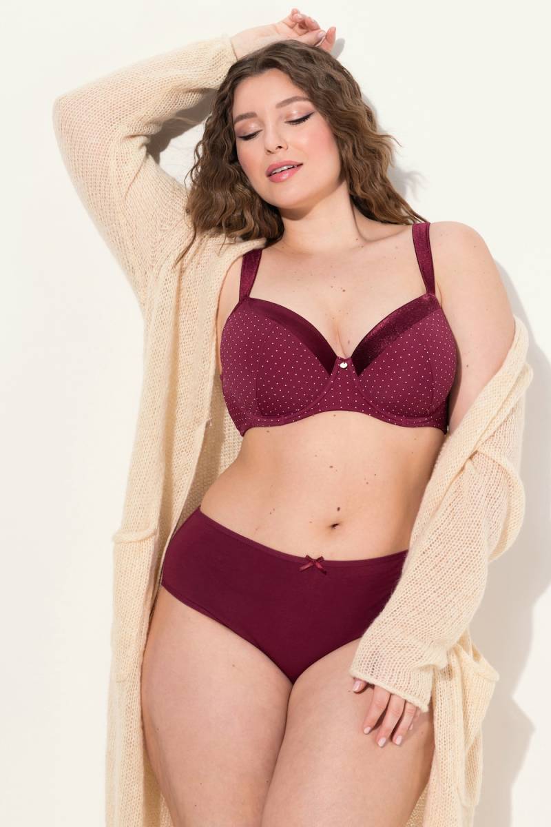 Große Größen Bügel-BH, Damen, rot, Größe: 115C, Synthetische Fasern/Elasthan, Ulla Popken Große Größen Bügel-BH, Damen, rot, Größe: 115C, Synthetische Fasern/Elasthan, Ulla Popken von Ulla Popken