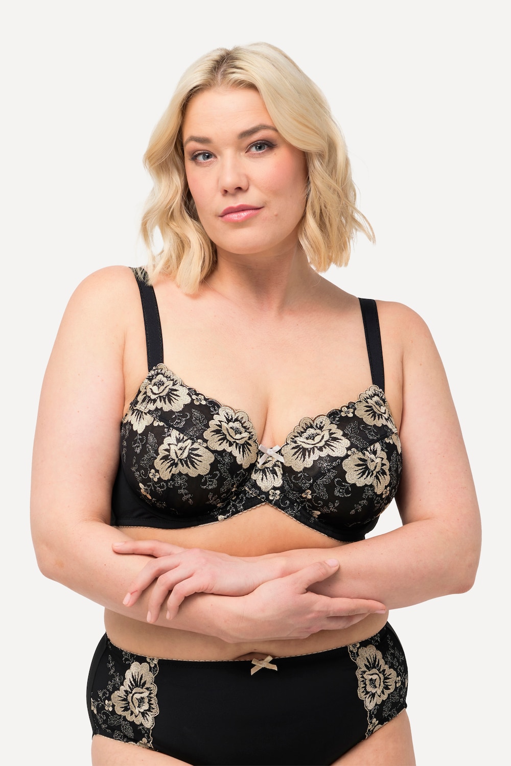 Große Größen TRUYOU Bügel-BH, Damen, schwarz, Größe: 95E, Synthetische Fasern/Polyester, Ulla Popken von Ulla Popken