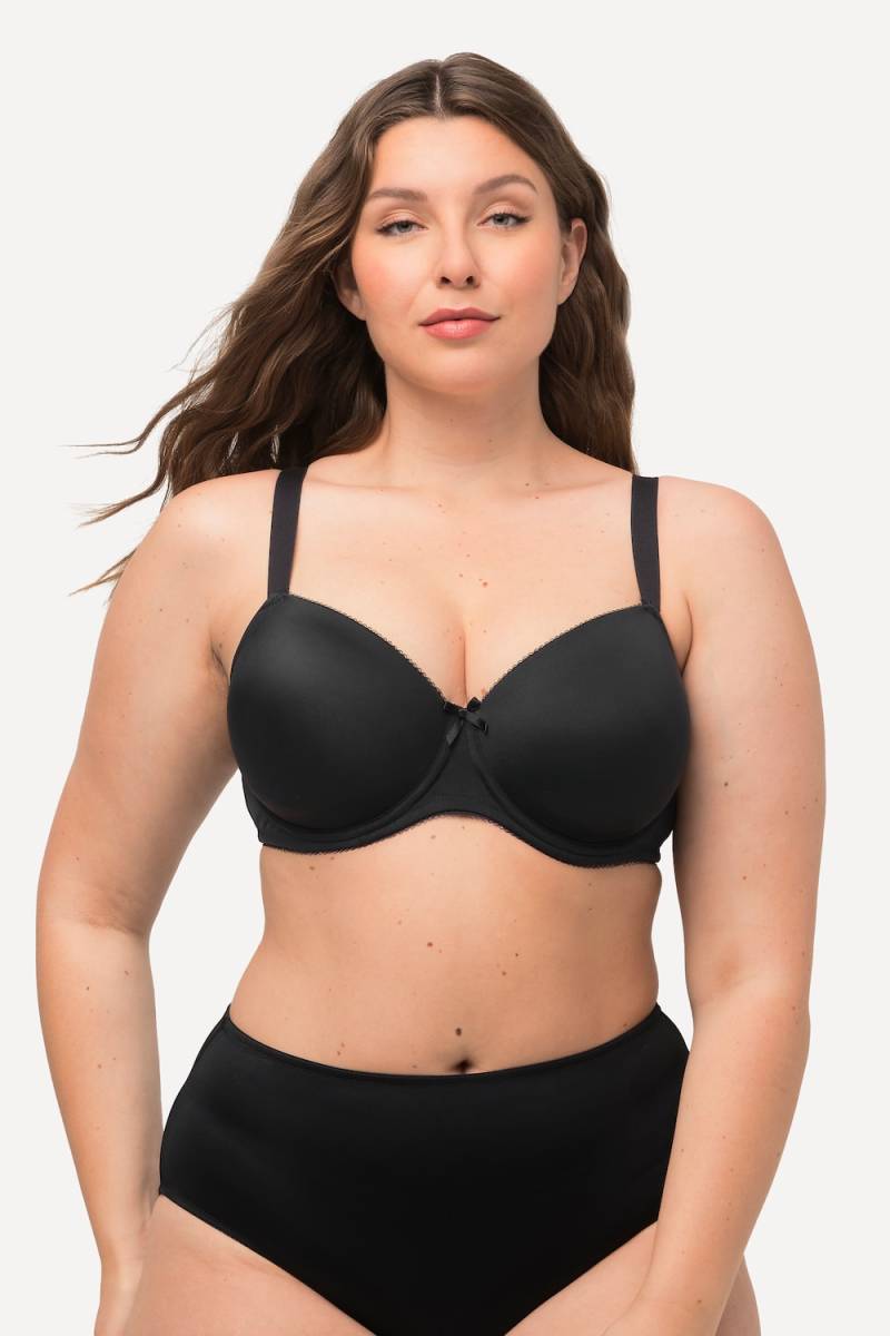 Große Größen Bügel-BH, Damen, schwarz, Größe: 100B, Synthetische Fasern/Elasthan, Ulla Popken von Ulla Popken