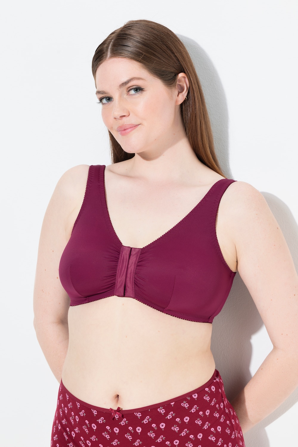 Große Größen Bustier, Damen, lila, Größe: 90D, Synthetische Fasern/Elasthan, Ulla Popken Große Größen Bustier, Damen, lila, Größe: 90D, Synthetische Fasern/Elasthan, Ulla Popken von Ulla Popken