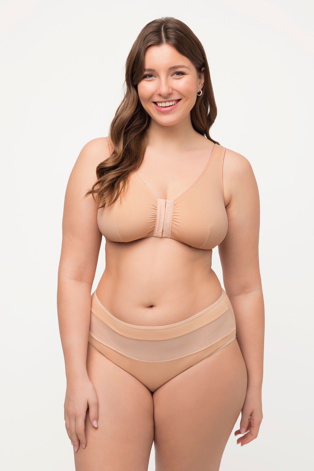 Große Größen Bustier, Damen, orange, Größe: 90F, Synthetische Fasern/Elasthan, Ulla Popken von Ulla Popken