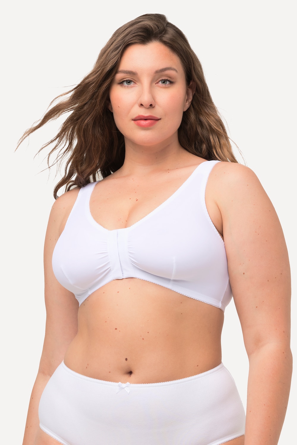Große Größen Bustier, Damen, weiß, Größe: 90D, Synthetische Fasern/Elasthan, Ulla Popken von Ulla Popken