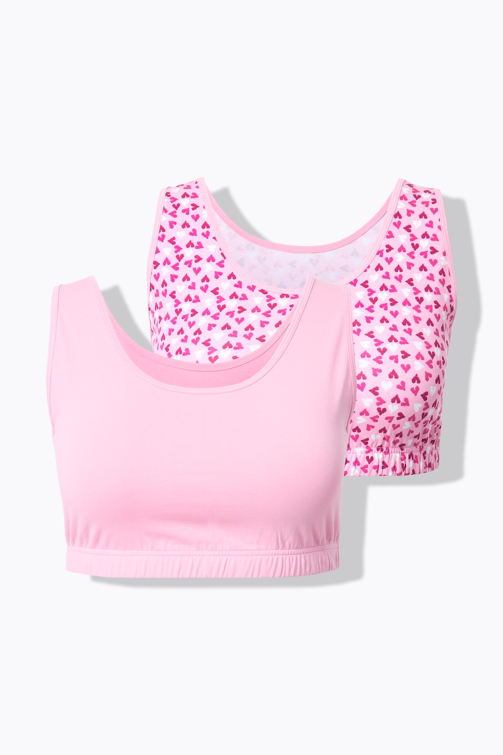 Große Größen Bustiers, Damen, rosa, Größe: 50/52, Baumwolle, Ulla Popken von Ulla Popken