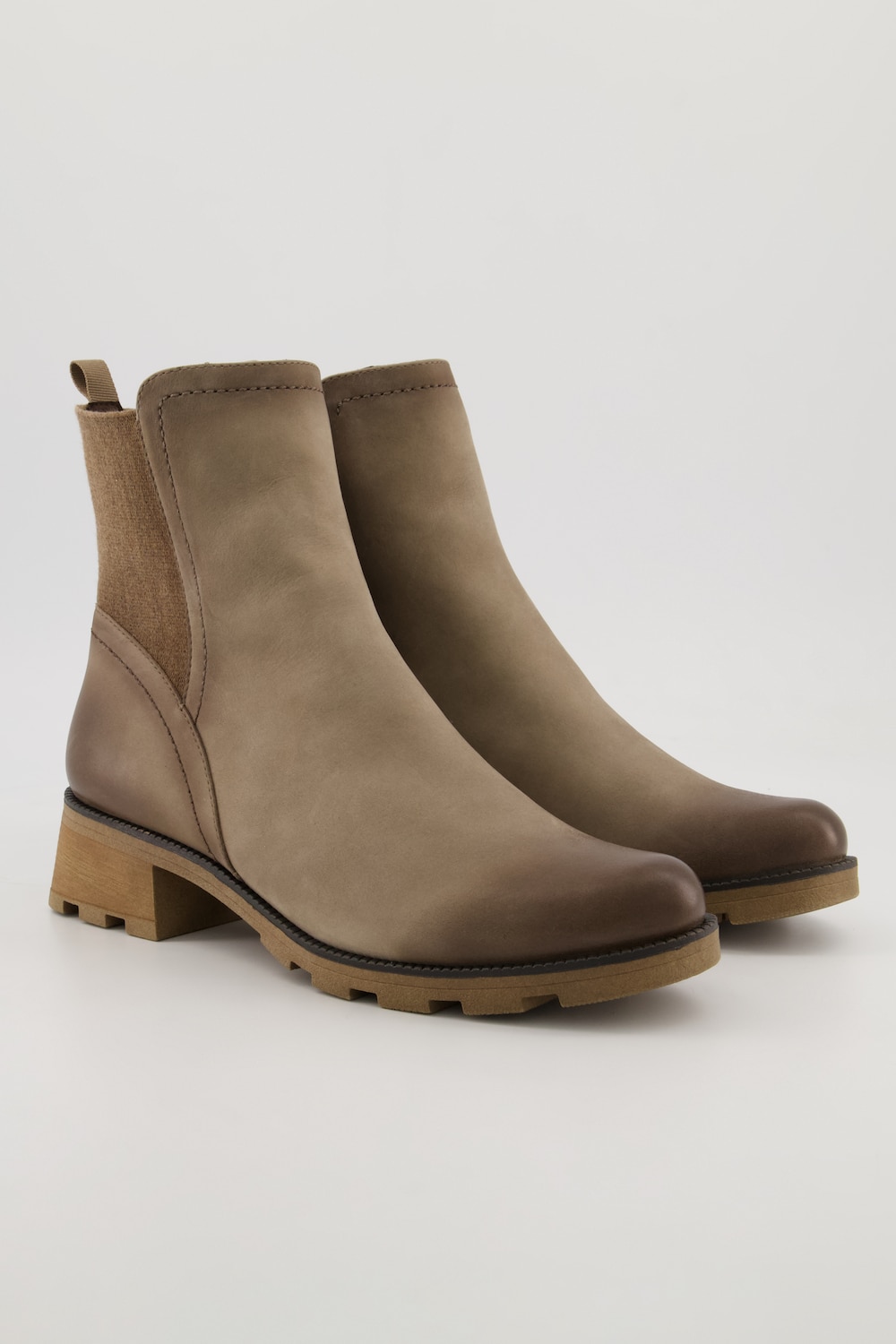 Caprice Chelsea-Boots, Damen, braun, Größe: 40, Leder/Sonstige, Ulla Popken von Ulla Popken