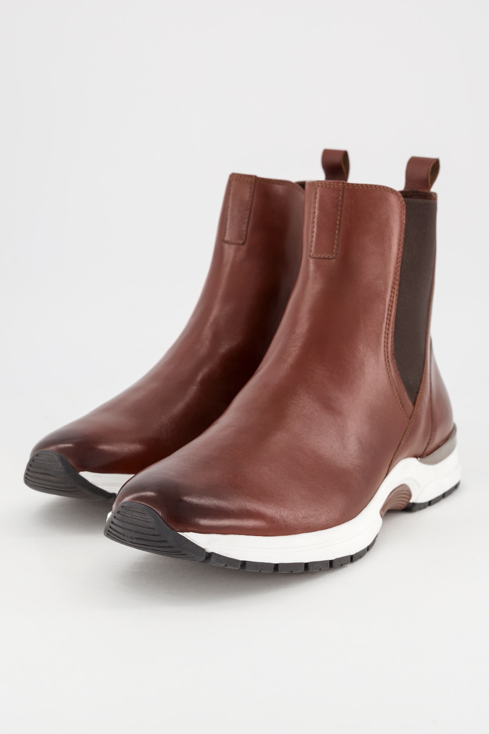 Caprice Chelsea-Boots, Damen, braun, Größe: 40, Leder/Sonstige/Synthetische Fasern, Ulla Popken von Ulla Popken