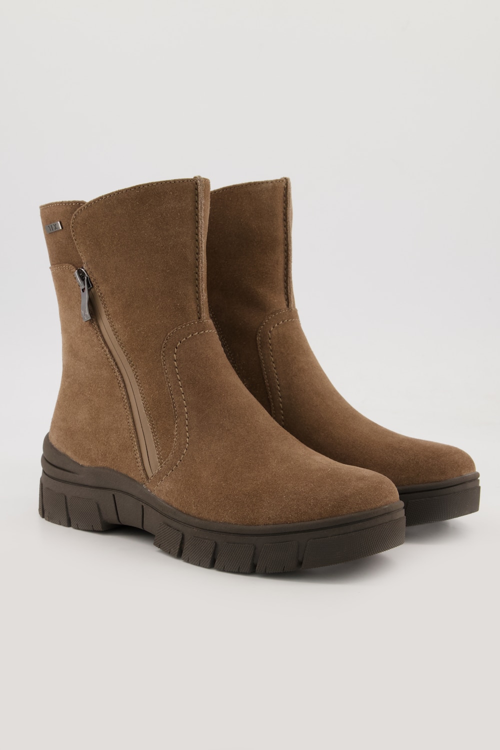 Caprice Leder-Boots, Damen, braun, Größe: 39, Leder/Sonstige/Synthetische Fasern, Ulla Popken von Ulla Popken