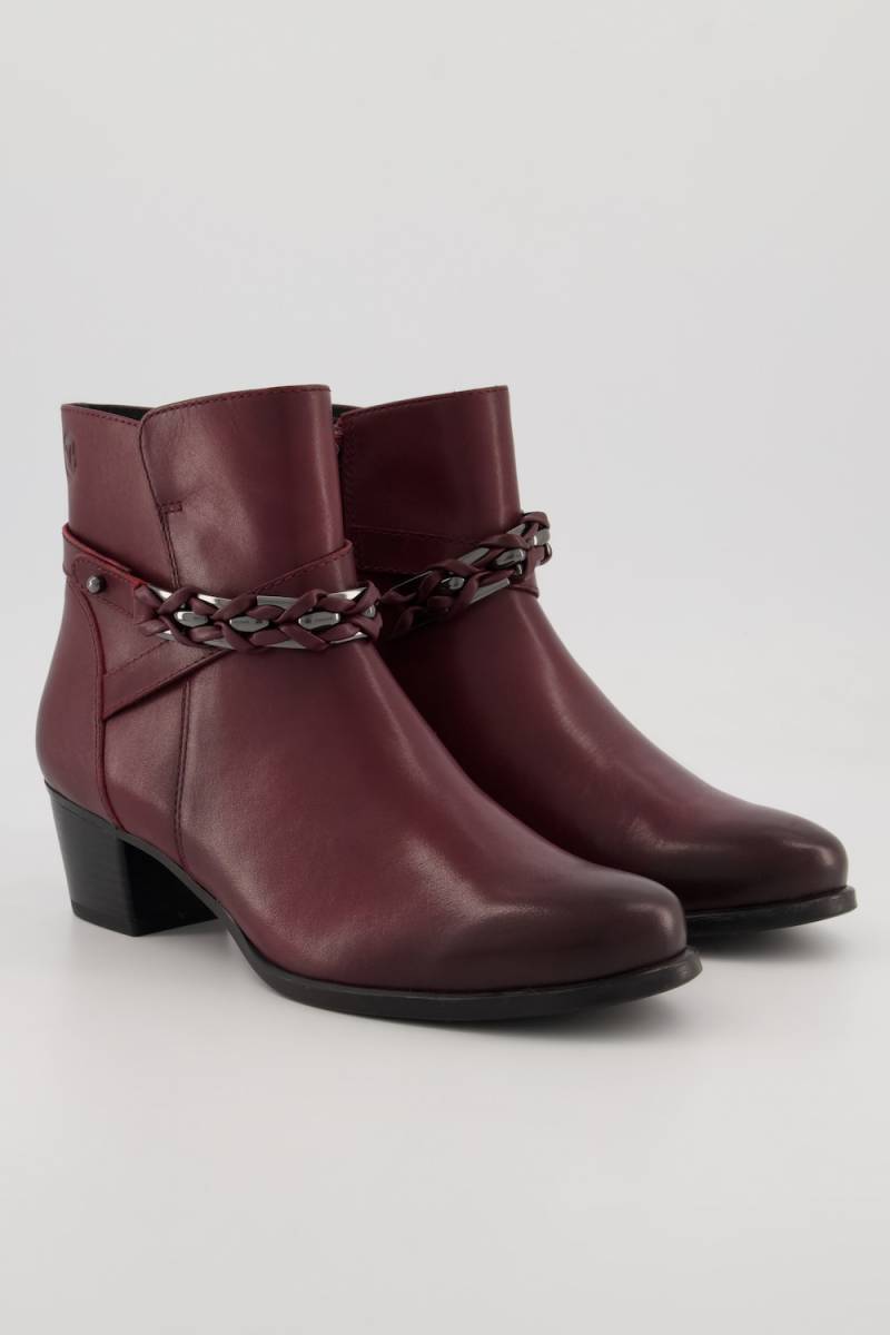 Caprice Leder-Stiefeletten, Damen, rot, Größe: 41, Sonstige/Leder, Ulla Popken Caprice Leder-Stiefeletten, Damen, rot, Größe: 41, Sonstige/Leder, Ulla Popken von Ulla Popken