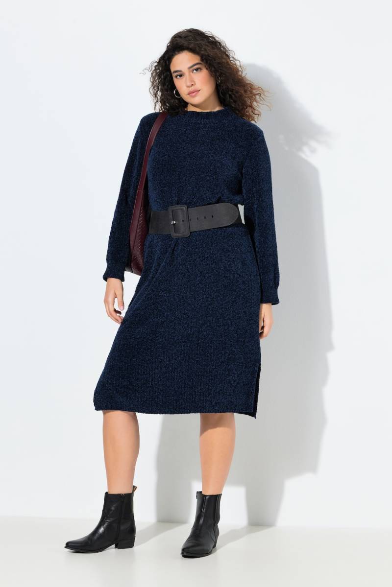 Große Größen Chenille-Midikleid, Damen, blau, Größe: 42/44, Polyester, Ulla Popken Große Größen Chenille-Midikleid, Damen, blau, Größe: 42/44, Polyester, Ulla Popken von Ulla Popken