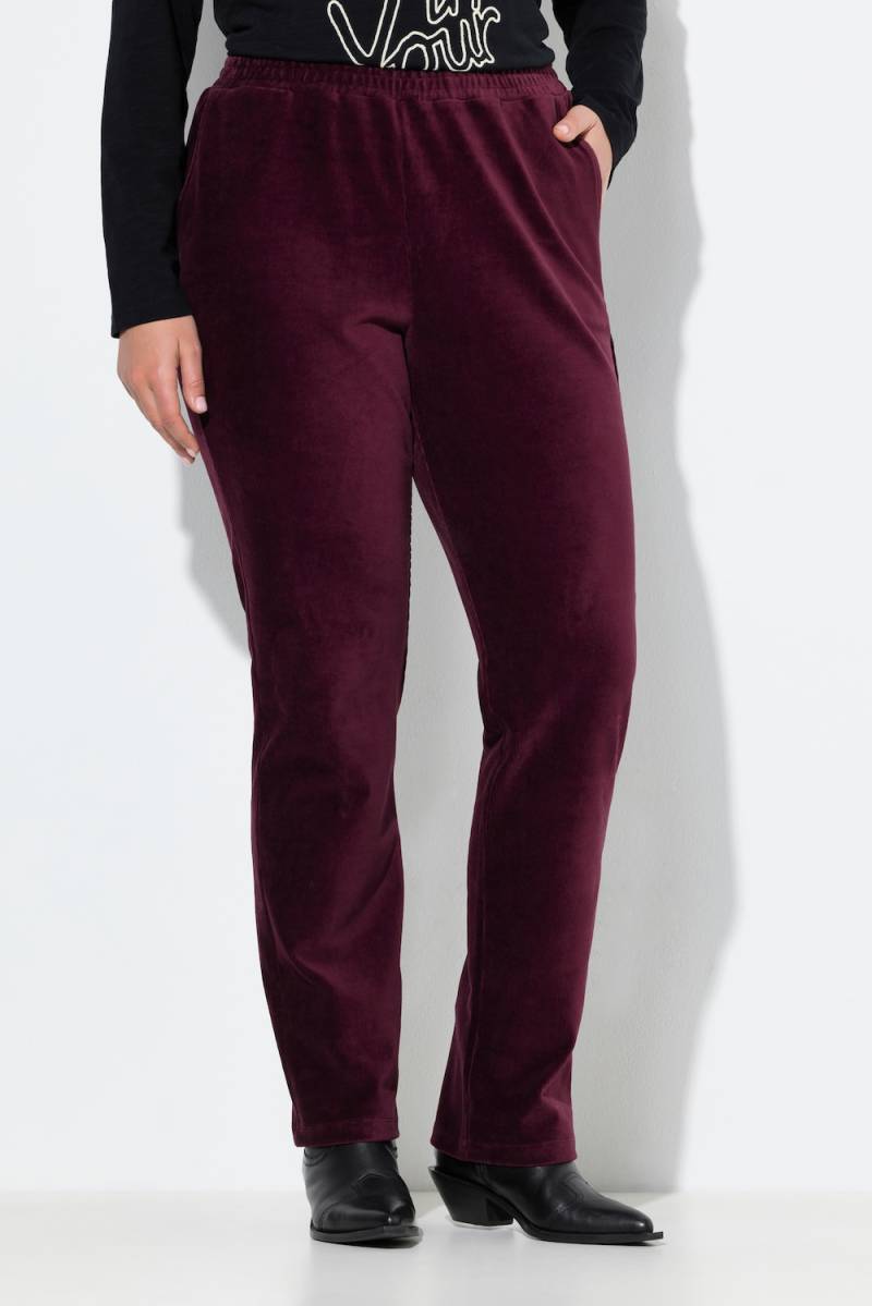Große Größen Cordhose Ruby, Damen, lila, Größe: 46/48, Baumwolle/Polyester, Ulla Popken von Ulla Popken