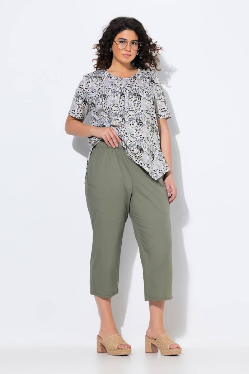 Große Größen Culotte Rose, Damen, braun, Größe: 58/60, Baumwolle, Ulla Popken von Ulla Popken