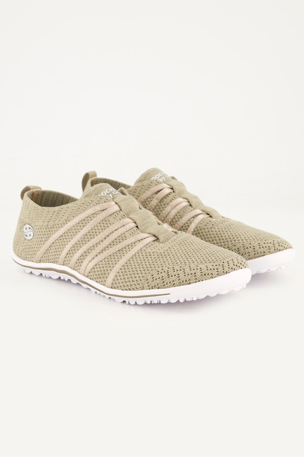 Große Größen Dockers Mesh-Slipper, Damen, beige, Größe: 39, Synthetische Fasern, Ulla Popken von Ulla Popken