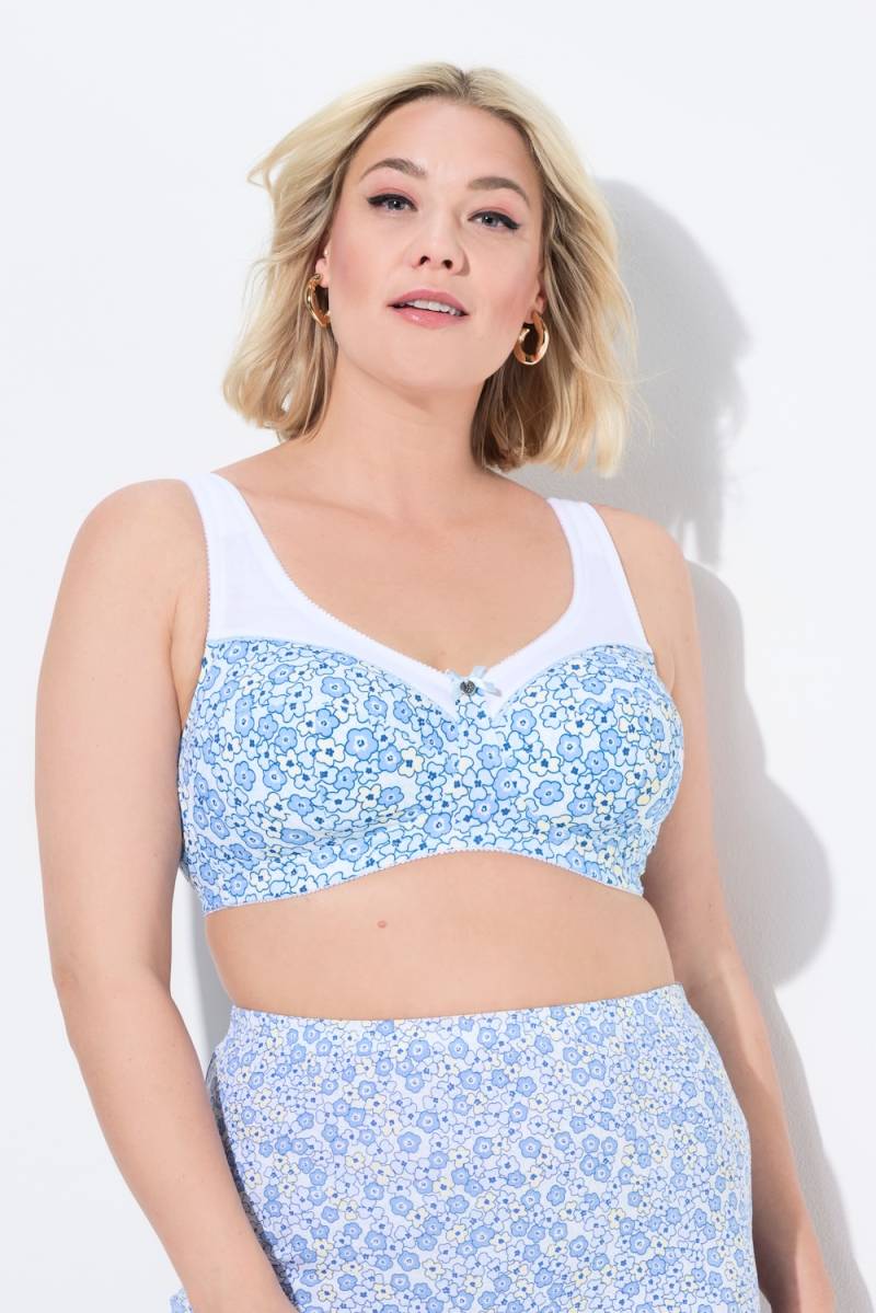 Große Größen Entlastungs-BH, Damen, blau, Größe: 105D, Synthetische Fasern, Ulla Popken Große Größen Entlastungs-BH, Damen, blau, Größe: 105D, Synthetische Fasern, Ulla Popken von Ulla Popken
