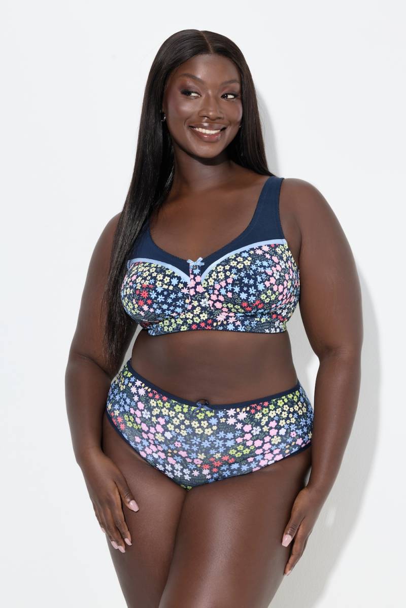 Große Größen Entlastungs-BH, Damen, blau, Größe: 85C, Synthetische Fasern, Ulla Popken von Ulla Popken