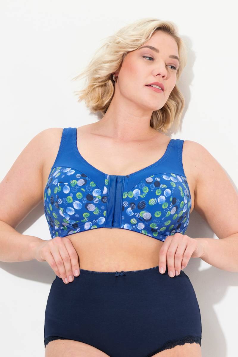 Große Größen Entlastungs-BH, Damen, blau, Größe: 85C, Synthetische Fasern/Elasthan, Ulla Popken Große Größen Entlastungs-BH, Damen, blau, Größe: 85C, Synthetische Fasern/Elasthan, Ulla Popken von Ulla Popken
