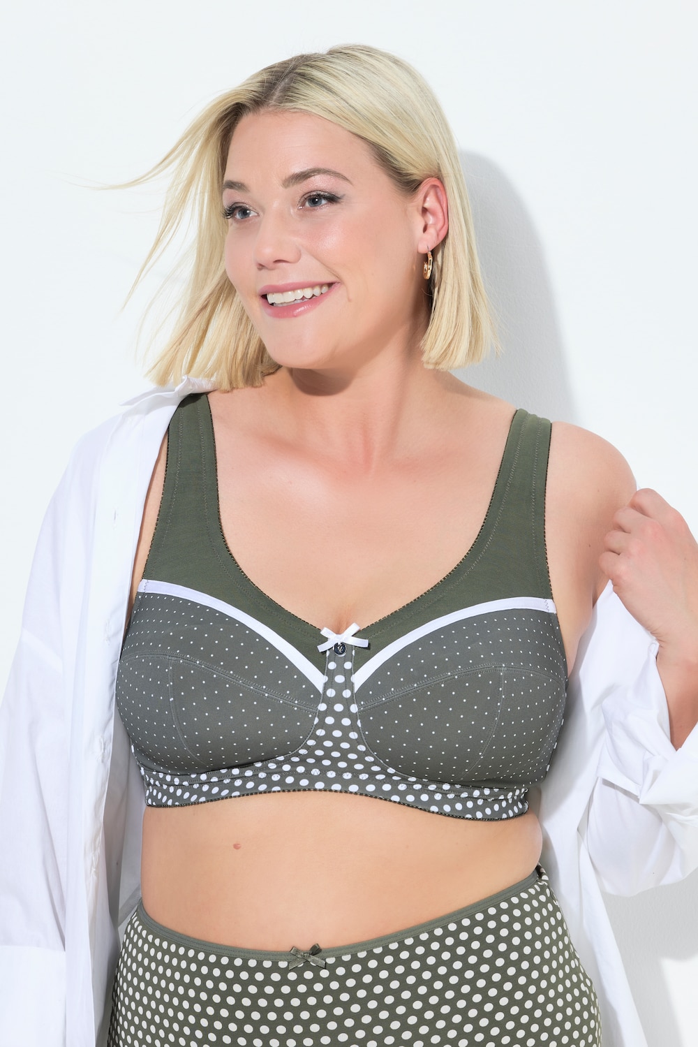 Große Größen Entlastungs-BH, Damen, braun, Größe: 100C, Synthetische Fasern/Elasthan, Ulla Popken von Ulla Popken