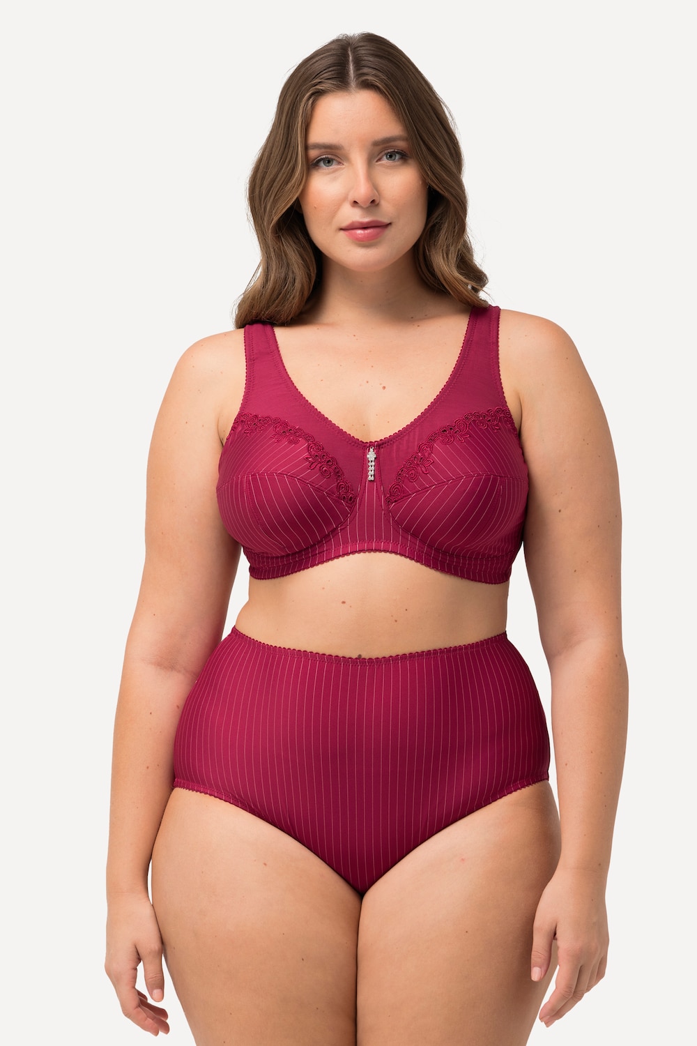 Große Größen Entlastungs-BH, Damen, rot, Größe: 105B, Synthetische Fasern/Baumwolle, Ulla Popken von Ulla Popken