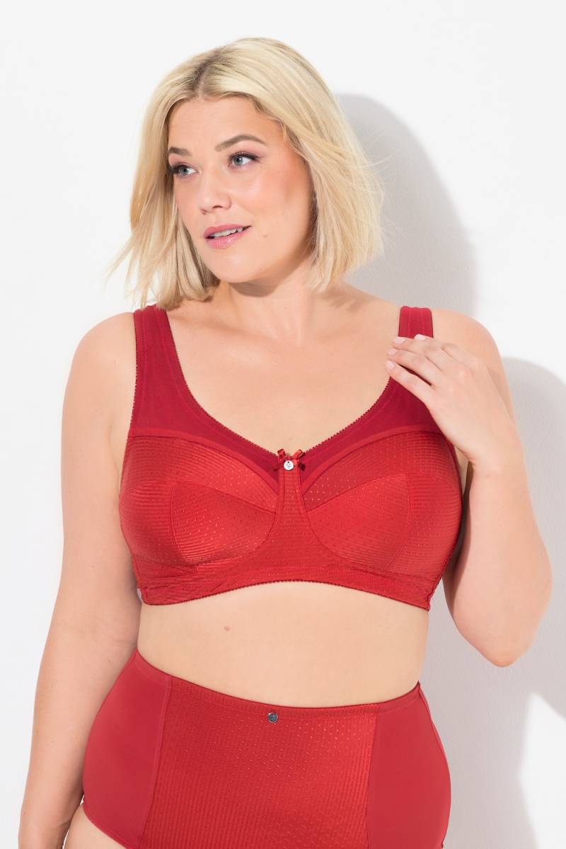 Große Größen Entlastungs-BH, Damen, rot, Größe: 110E, Synthetische Fasern/Elasthan, Ulla Popken von Ulla Popken
