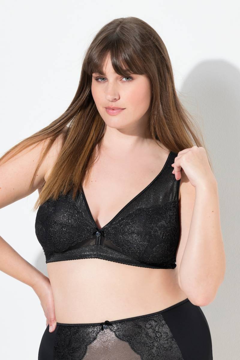 Große Größen Entlastungs-BH, Damen, schwarz, Größe: 125H, Synthetische Fasern/Elasthan, Ulla Popken Große Größen Entlastungs-BH, Damen, schwarz, Größe: 125H, Synthetische Fasern/Elasthan, Ulla Popken von Ulla Popken