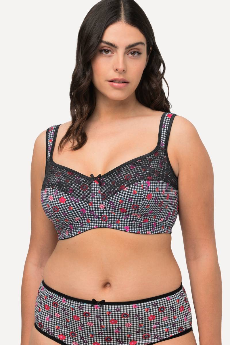 Große Größen Entlastungs-BH, Damen, schwarz, Größe: 95C, Synthetische Fasern, Ulla Popken von Ulla Popken