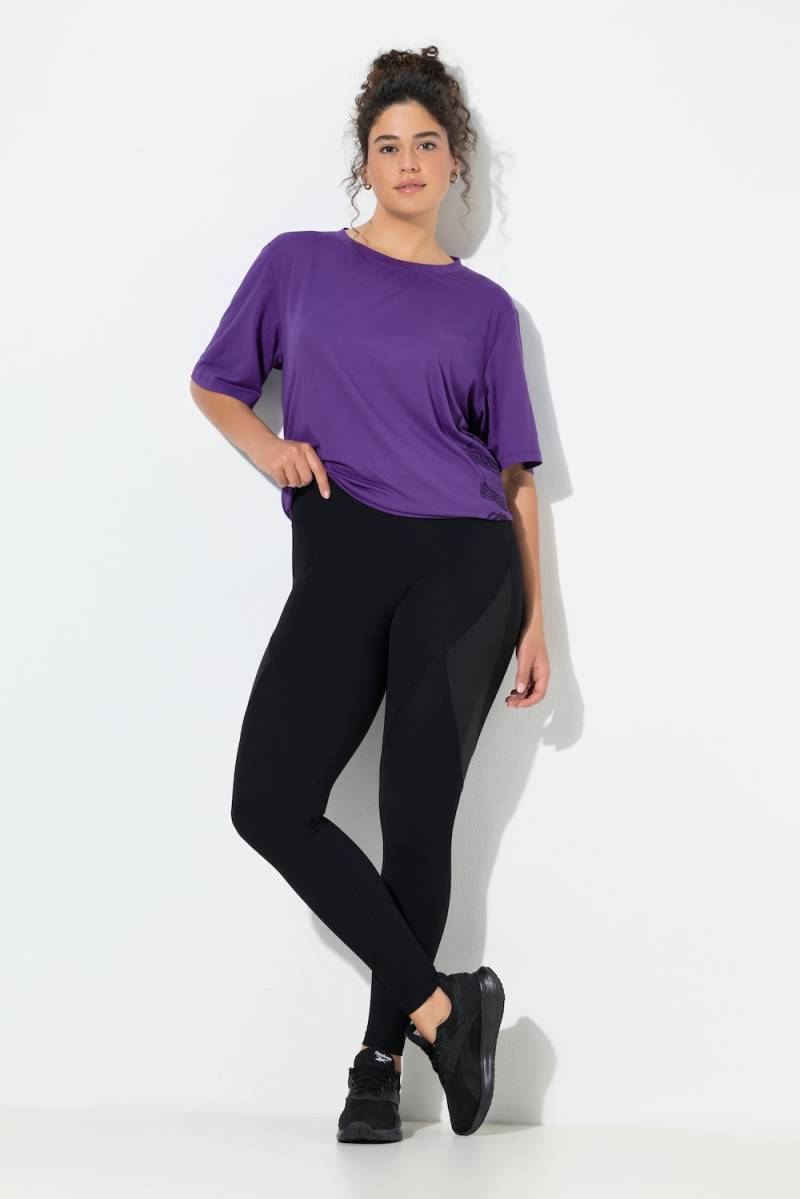 Große Größen Funktions-Leggings, Damen, schwarz, Größe: 58/60, Synthetische Fasern/Polyester/Elasthan, Ulla Popken von Ulla Popken