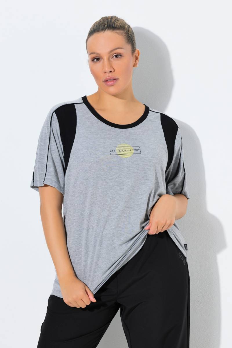 Große Größen Funktionsshirt, Damen, grau, Größe: 58/60, Baumwolle/Polyester/Viskose, Ulla Popken von Ulla Popken