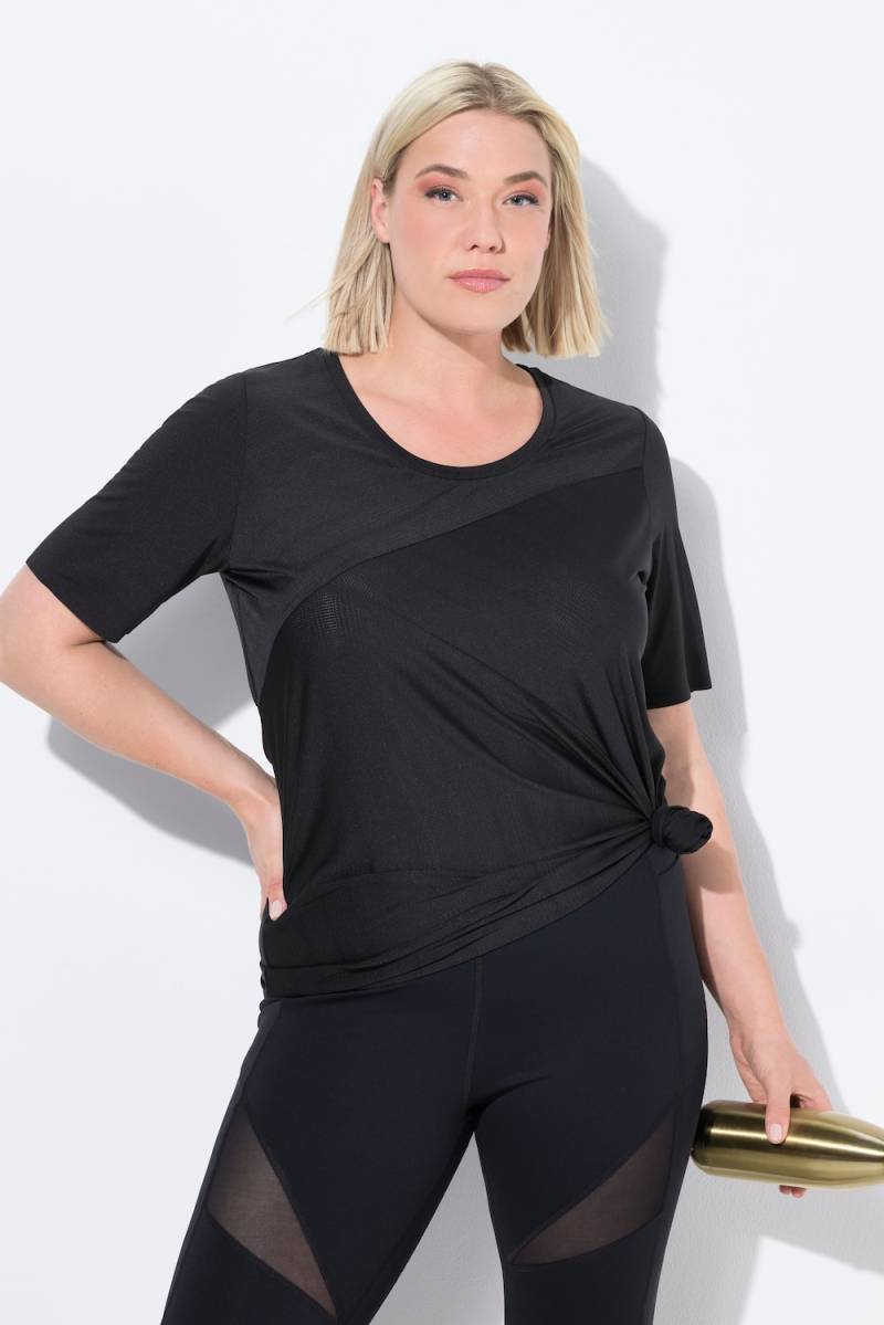 Große Größen Funktionsshirt, Damen, schwarz, Größe: 58/60, Polyester/Elasthan, Ulla Popken von Ulla Popken
