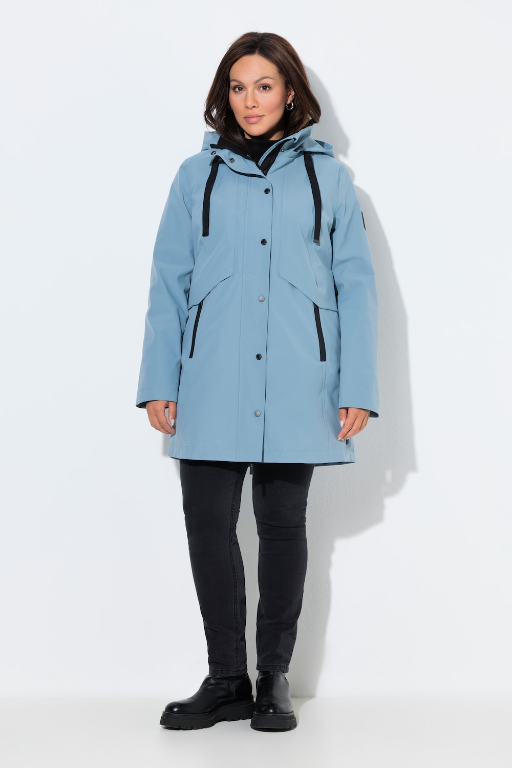 Große Größen HYPRAR, Damen, türkis, Größe: 42/44, Polyester/Synthetische Fasern, Ulla Popken von Ulla Popken