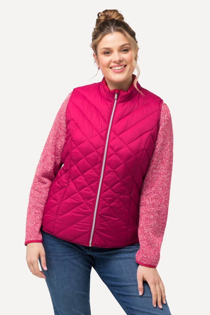 Große Größen HYPRAR Funktions-Steppweste, Damen, rosa, Größe: 58/60, Polyester/Synthetische Fasern, Ulla Popken Große Größen HYPRAR Funktions-Steppweste, Damen, rosa, Größe: 58/60, Polyester/Synthetische Fasern, Ulla Popken von Ulla Popken