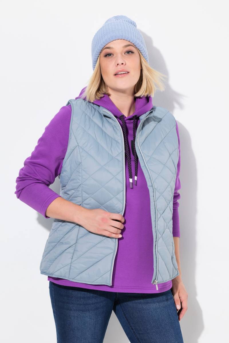 Große Größen HYPRAR Funktions-Steppweste, Damen, türkis, Größe: 54/56, Polyester/Synthetische Fasern, Ulla Popken von Ulla Popken