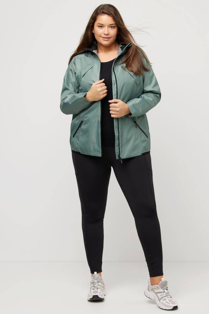 Große Größen HYPRAR Funktionsjacke, Damen, grau, Größe: 46/48, Polyester, Ulla Popken von Ulla Popken