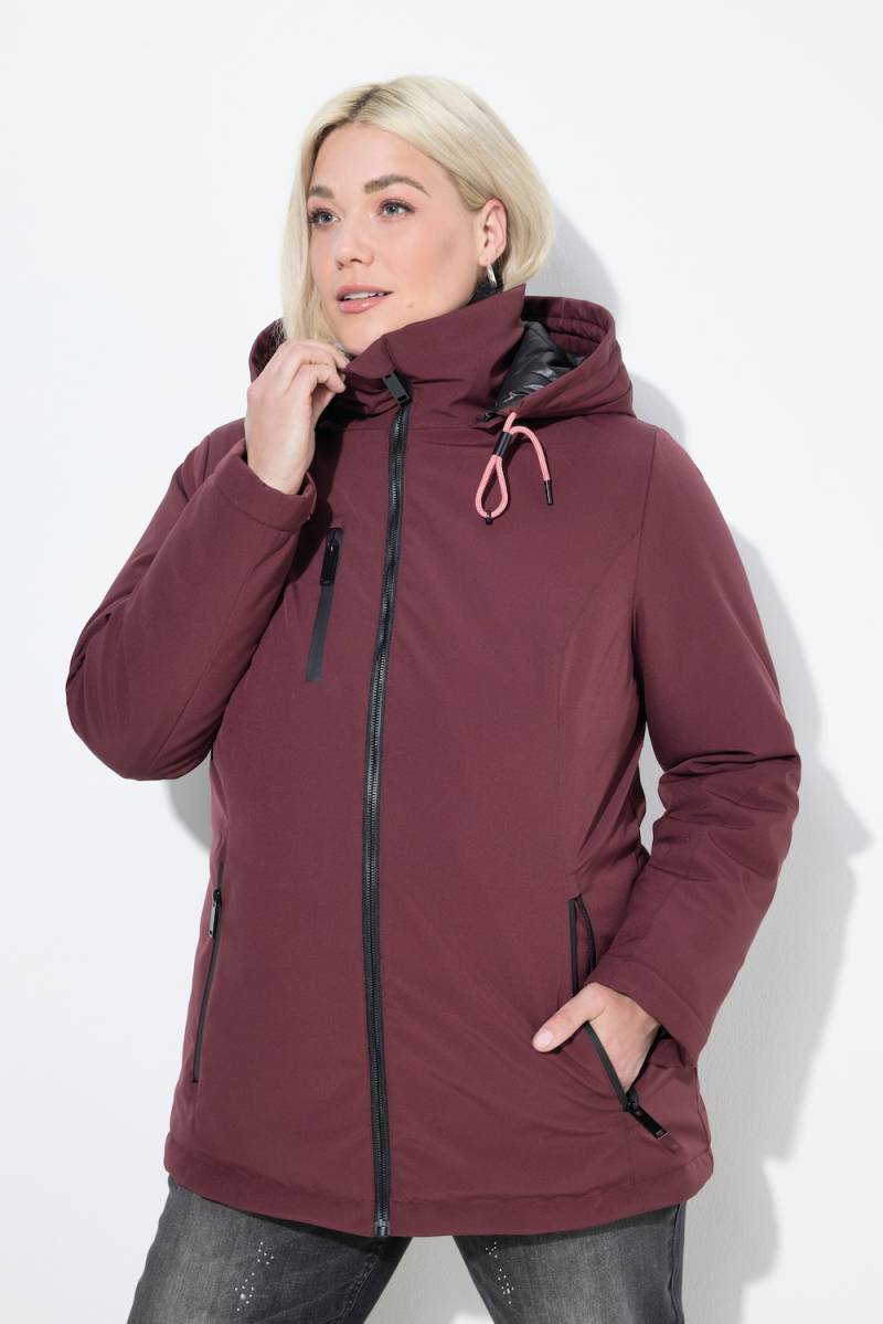 Große Größen HYPRAR Funktionsjacke, Damen, rot, Größe: 46/48, Polyester, Ulla Popken von Ulla Popken