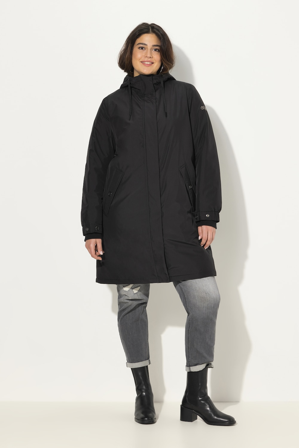 Große Größen HYPRAR Funktionsjacke, Damen, schwarz, Größe: 42/44, Ulla Popken von Ulla Popken