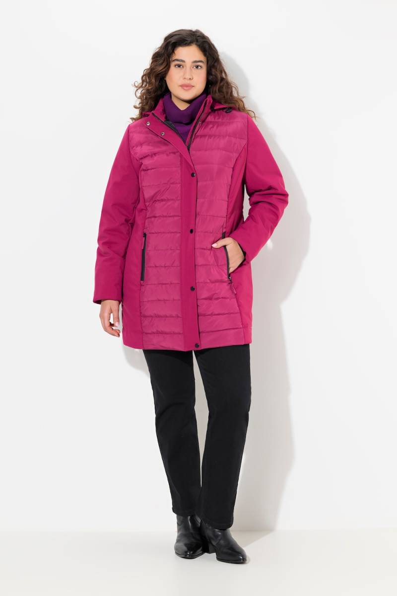 Große Größen HYPRAR Hybridjacke, Damen, rot, Größe: 50/52, Polyester, Ulla Popken von Ulla Popken