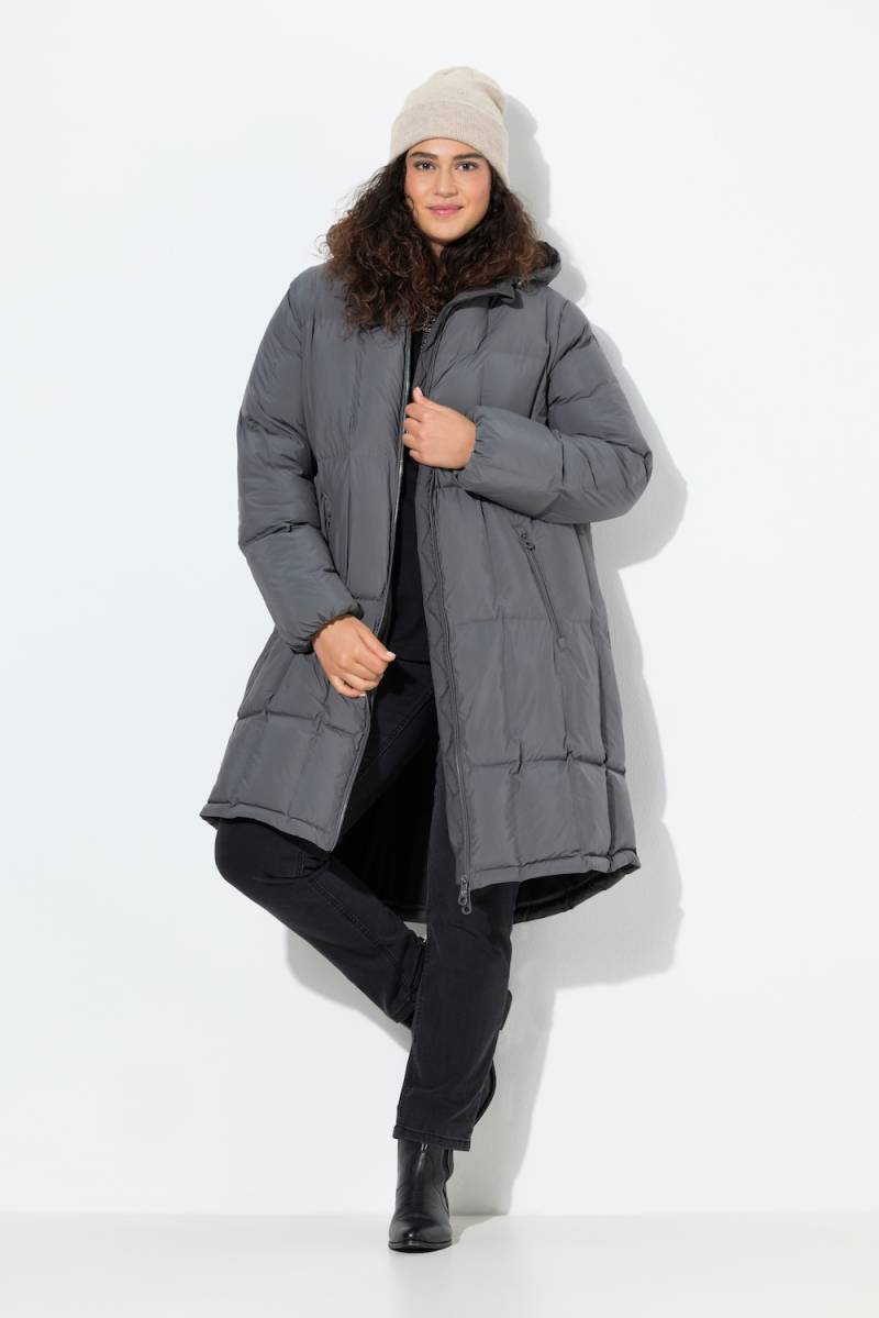 Große Größen HYPRAR Leichtstepp-Mantel, Damen, grau, Größe: 62/64, Polyester, Ulla Popken Große Größen HYPRAR Leichtstepp-Mantel, Damen, grau, Größe: 62/64, Polyester, Ulla Popken von Ulla Popken