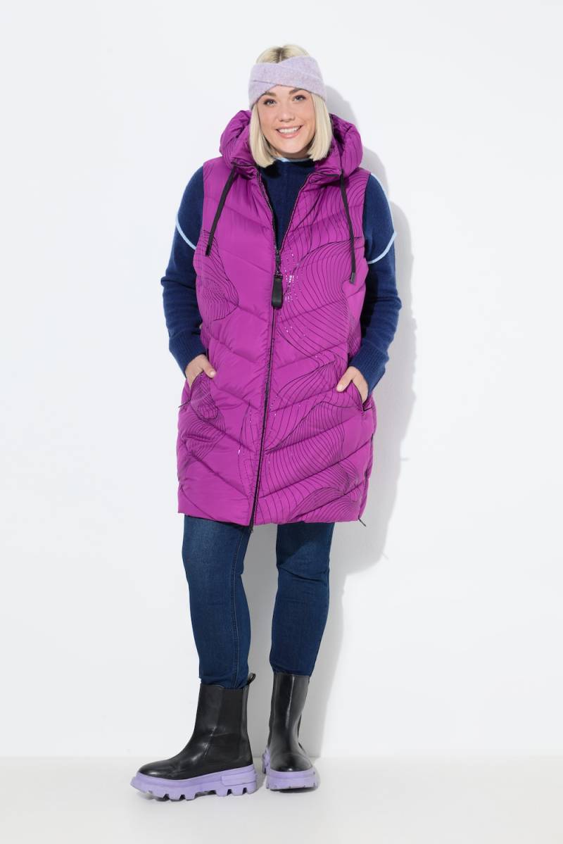 Große Größen HYPRAR Long-Steppweste, Damen, rosa, Größe: 42/44, Polyester/Synthetische Fasern, Ulla Popken Große Größen HYPRAR Long-Steppweste, Damen, rosa, Größe: 42/44, Polyester/Synthetische Fasern, Ulla Popken von Ulla Popken