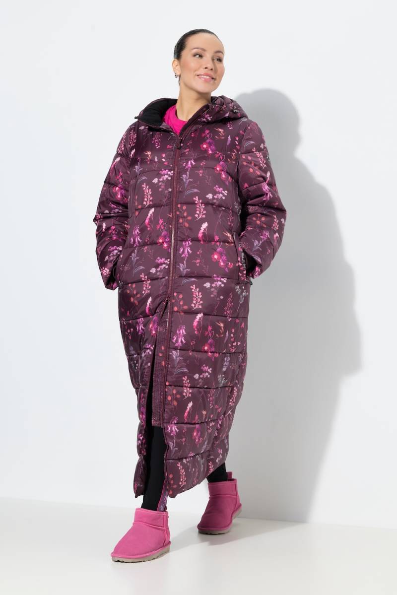 Große Größen HYPRAR Puffer-Funktionsmantel, Damen, lila, Größe: 42/44, Polyester, Ulla Popken von Ulla Popken