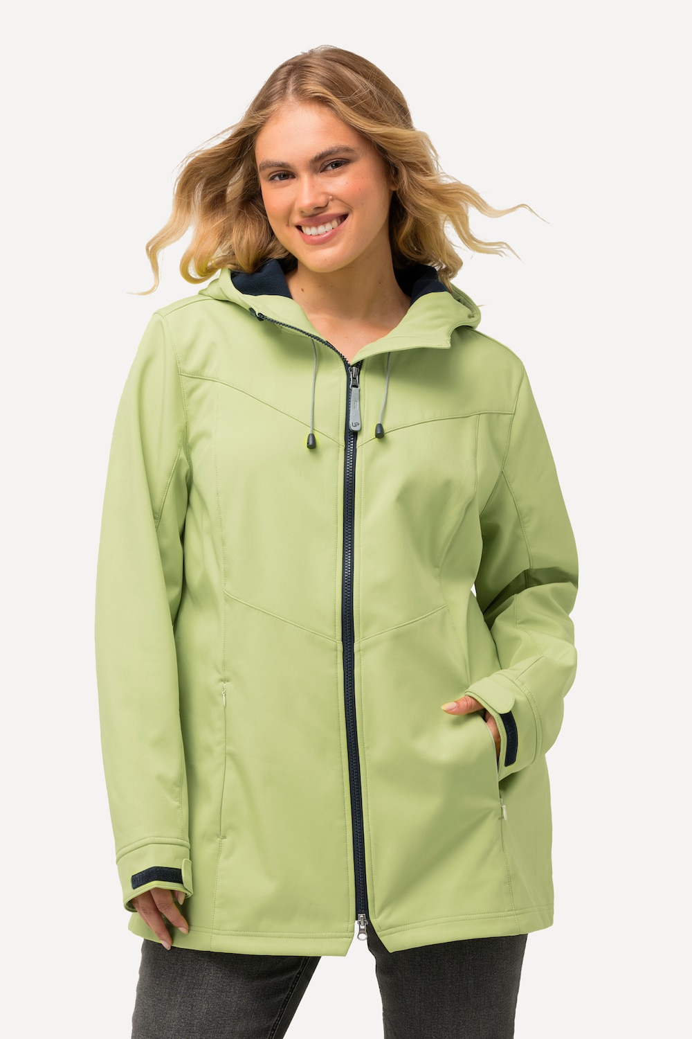 Große Größen HYPRAR Softshelljacke, Damen, grün, Größe: 42/44, Polyester, Ulla Popken von Ulla Popken