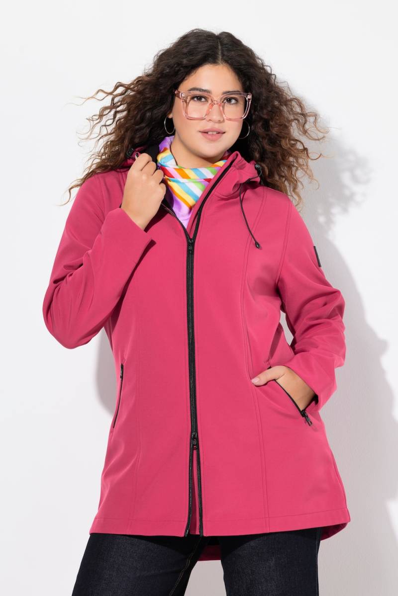 Große Größen HYPRAR Softshelljacke, Damen, rosa, Größe: 54/56, Polyester, Ulla Popken von Ulla Popken