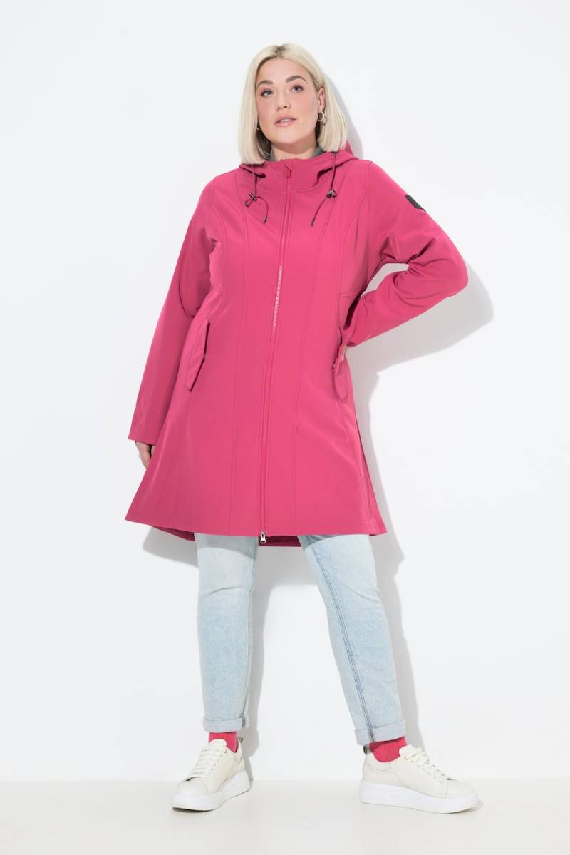 Große Größen HYPRAR Softshelljacke, Damen, rosa, Größe: 62/64, Polyester, Ulla Popken von Ulla Popken