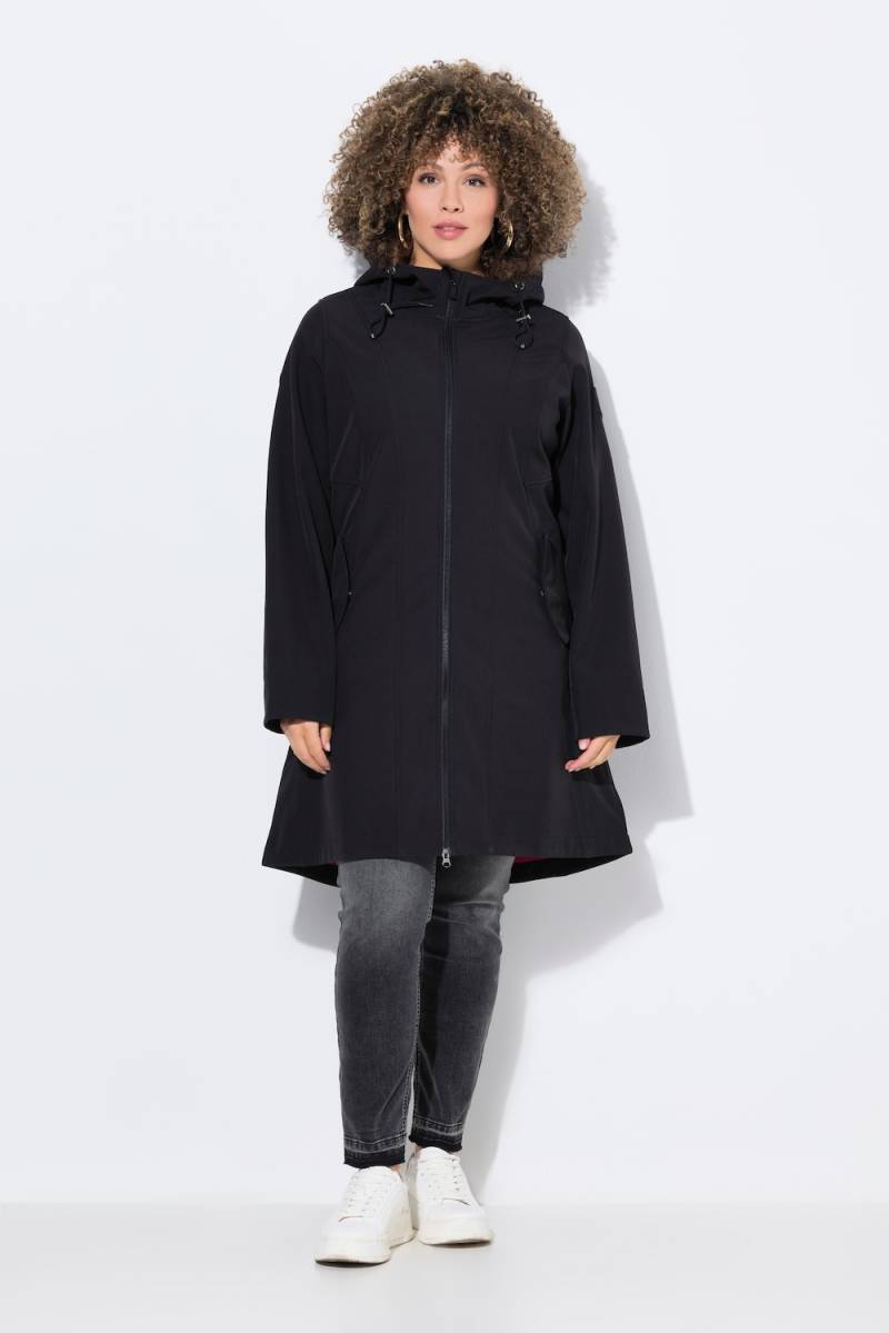 Große Größen HYPRAR Softshelljacke, Damen, schwarz, Größe: 46/48, Polyester, Ulla Popken von Ulla Popken