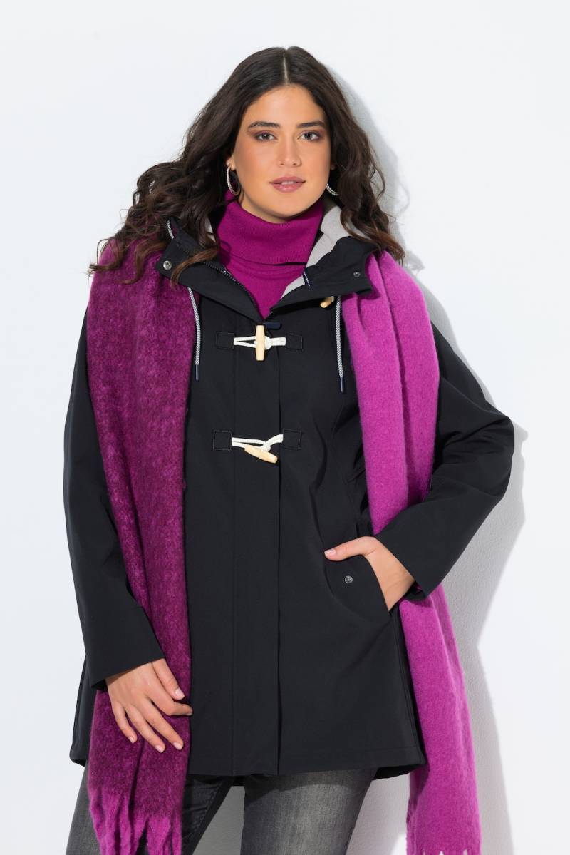 Große Größen HYPRAR Softshelljacke, Damen, schwarz, Größe: 46/48, Polyester, Ulla Popken von Ulla Popken