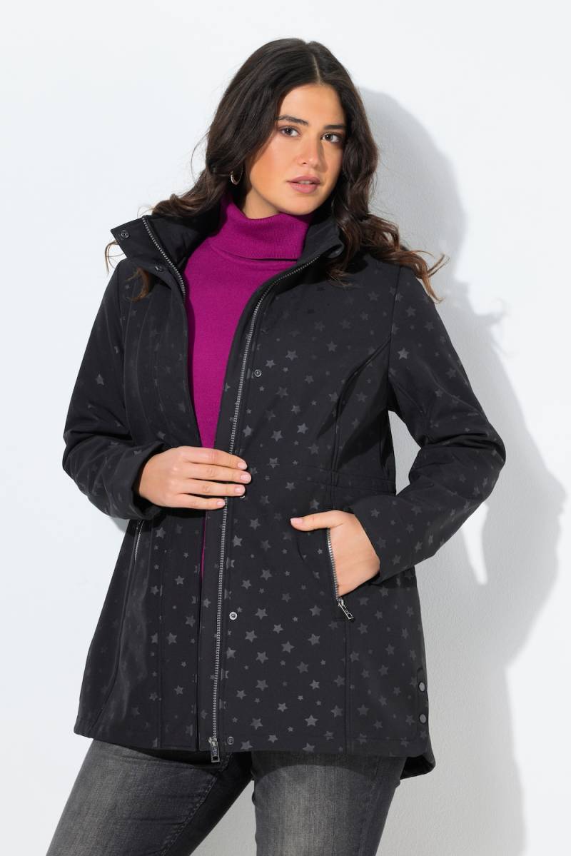 Große Größen HYPRAR Softshelljacke, Damen, schwarz, Größe: 50/52, Polyester, Ulla Popken von Ulla Popken