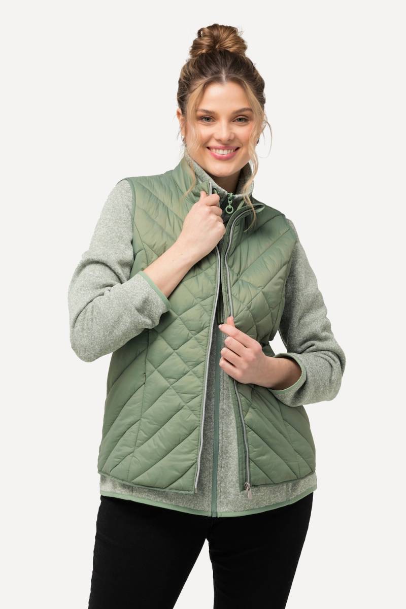 Große Größen HYPRAR Steppweste, Damen, grau, Größe: 42/44, Polyester, Ulla Popken Große Größen HYPRAR Steppweste, Damen, grau, Größe: 42/44, Polyester, Ulla Popken von Ulla Popken