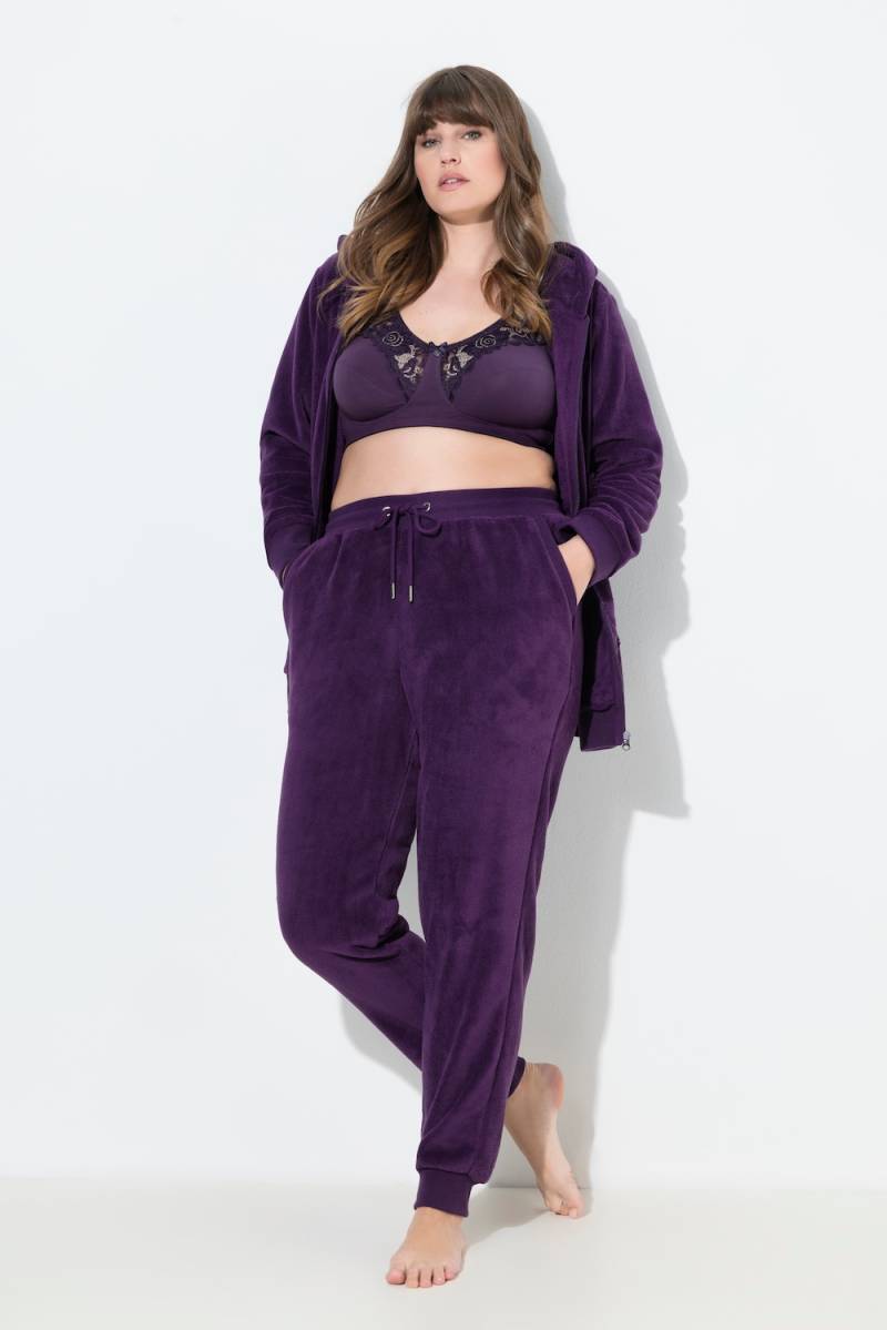 Große Größen Homewear-Hose, Damen, lila, Größe: 54/56, Polyester, Ulla Popken Große Größen Homewear-Hose, Damen, lila, Größe: 54/56, Polyester, Ulla Popken von Ulla Popken