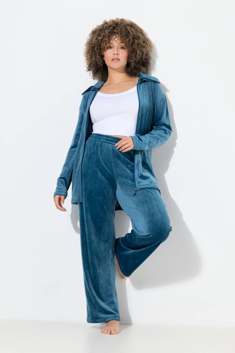 Große Größen Homewear-Hose, Damen, türkis, Größe: 58/60, Polyester, Ulla Popken Große Größen Homewear-Hose, Damen, türkis, Größe: 58/60, Polyester, Ulla Popken von Ulla Popken