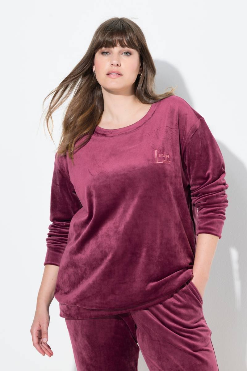 Große Größen Homewear-Pullover, Damen, lila, Größe: 42/44, Polyester, Ulla Popken Große Größen Homewear-Pullover, Damen, lila, Größe: 42/44, Polyester, Ulla Popken von Ulla Popken