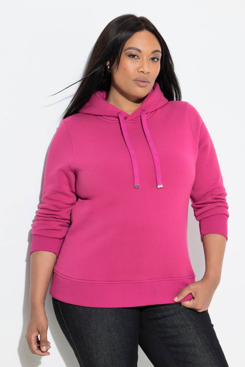 Große Größen Super softer Hoodie, Damen, rosa, Größe: 42/44, Baumwolle/Polyester, Ulla Popken von Ulla Popken