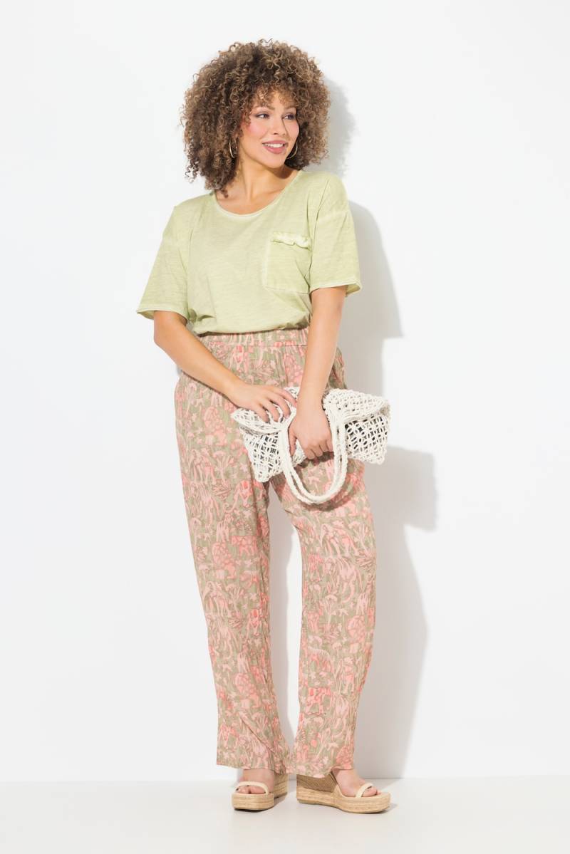 Große Größen Hose Rose, Damen, beige, Größe: 46/48, Viskose, Ulla Popken Große Größen Hose Rose, Damen, beige, Größe: 46/48, Viskose, Ulla Popken von Ulla Popken